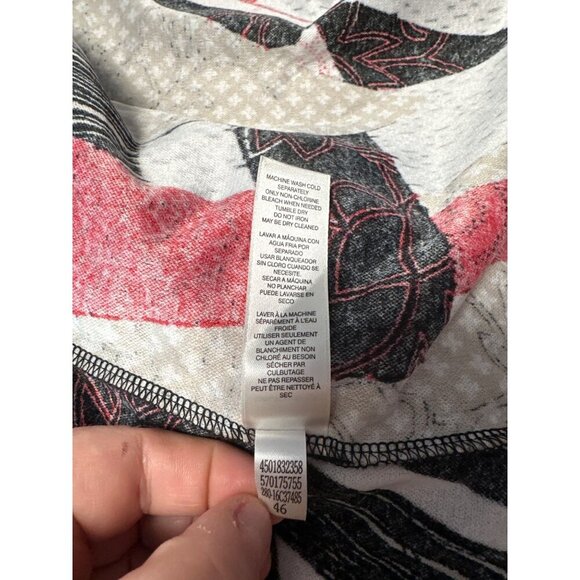 Chico's Easywear Tami 3/4 Sleeve Open Front Cardigan Size 2 US L - Picture 6 of 7